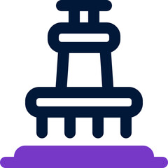 monument duotone icon. Sleek and modern vector icon for websites, mobile apps, marketing materials, and corporate design. Fully scalable and ready to use.