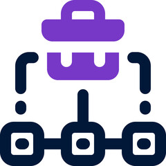 position duotone icon. Sleek and modern vector icon for websites, mobile apps, marketing materials, and corporate design. Fully scalable and ready to use.