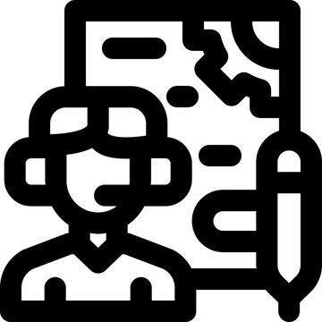 paraphrase line icon. Clean and minimalist vector icon for websites, mobile apps, presentations, and logos. Fully scalable and customizable for any project.