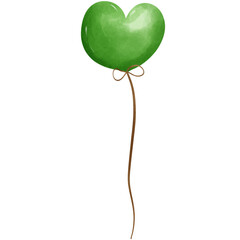 Watercolor Saint Patrick day png file