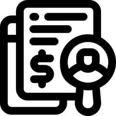 customer line icon. Clean and minimalist vector icon for websites, mobile apps, presentations, and logos. Fully scalable and customizable for any project.