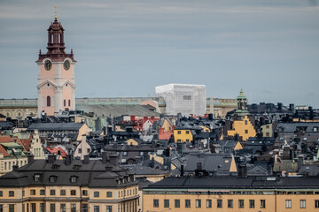 scenic view of the Old Town (Gamla Stan) in Stockholm, Sweden
