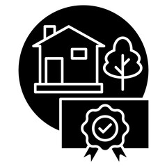 property development icon vector