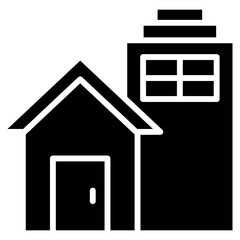 real estate icon vector
