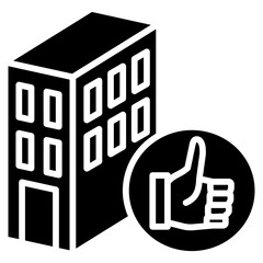 condominium icon vector
