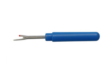 Blue seam ripper unpicker tool for sewing craft