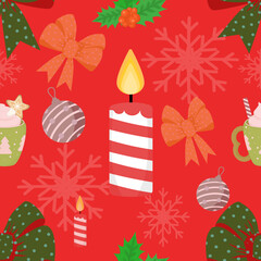 Abstract flora, Geometric Ethnic traditional seamless,Knitting,Navajo Native American Indian, tribal, traditional, pattern design for carpet, print, wrap, decorative, illustration, Fabric, Wallpaper, 