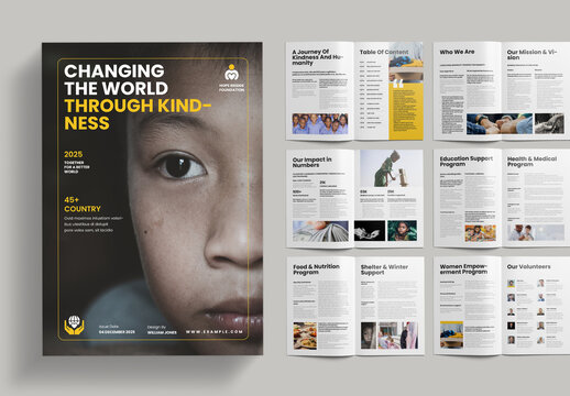 Charity Brochure Template
