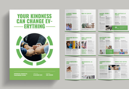 Nonprofit Organization Brochure Layout