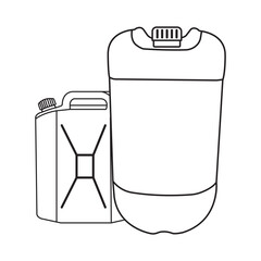 plastic jerry cans design