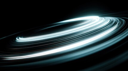 Abstract light trails