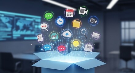 Digital Apps and Services Emerging from an Open Box.