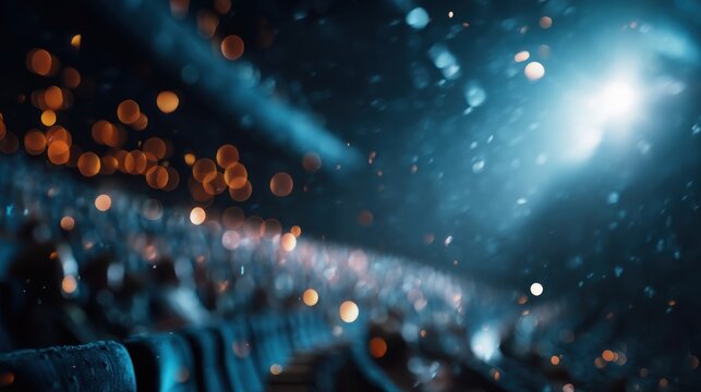 Theater audience night