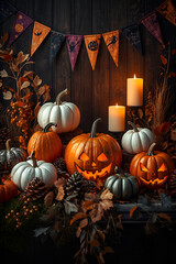 halloween pumpkin and pumpkins