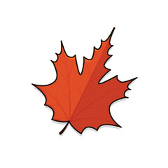 Obraz premium Autumn leaves. autumn leaf. autumn leaves background vectoor cartoon illustration