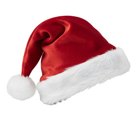 PNG. santa claus red hat. santa claus hat isolated on transparent background.