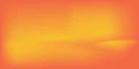 3d abstract autumn studio room background. Orange, brown dark gradient empty wall backdrop. Background vector eps10