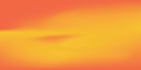 3d abstract autumn studio room background. Orange, brown dark gradient empty wall backdrop. Background vector eps10