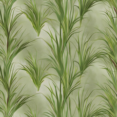 Seamless green grass pattern