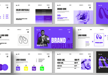 Corporate Identity Style Brand Guideline Layout