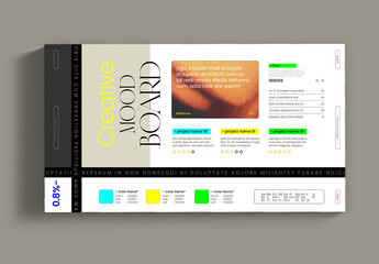 Creative Branding Mood Board Presentation Template
