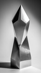 Modern Geometric Award Trophy