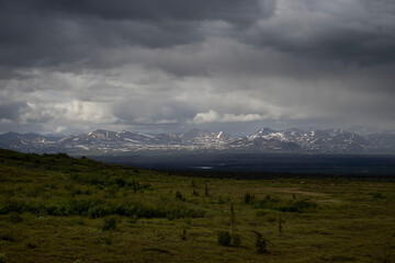Mountains on the Denali Highway