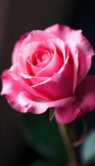 Close-up of delicate pink rose petals, soft light illuminating subtle textures and shades, evoking feelings of warmth, romance, and gentle beauty , color, sweet, detail