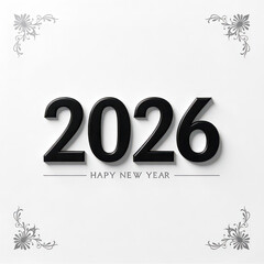 Happy New Year 2026 Template
