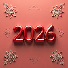 Happy New Year 2026 Template