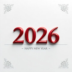 Happy New Year 2026 Template