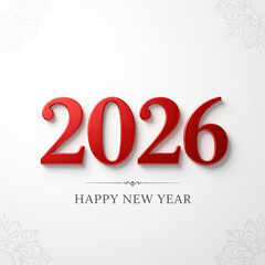 Happy New Year 2026 Template