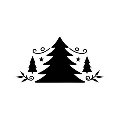 christmas tree vector
