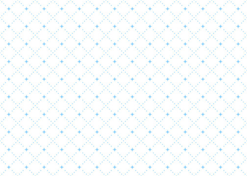 キラキラマークのチェックパターン、格子状、ドット、四芒星、背景素材