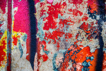 graffiti on the wall, old texture paint ,grunge background	