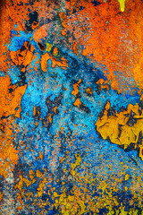 graffiti on the wall, old texture paint ,grunge background	