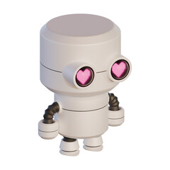 Valentine Cylinder Robot Top View