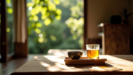 cup of coffee in the morning