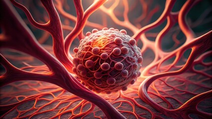 Dynamic 3D Representation of Tumor Angiogenesis in Detail