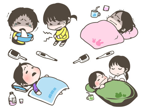 子どもの病気の症状