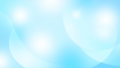 パワポや資料の表紙に使える青と白の流れる曲線が描く爽やかなビジネス系抽象背景デザイン