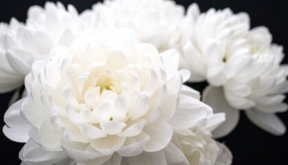 white dahlia flower