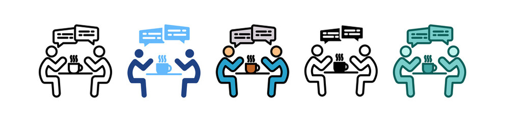 Non Formal Learning multiple icon