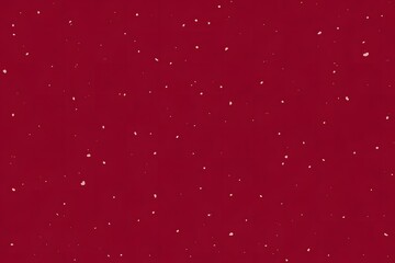 Random Snow Dot Pattern on Red Background