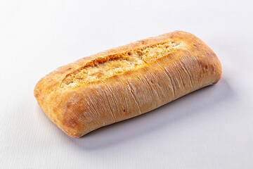 Italian traditional crusy bread - Ciabatta