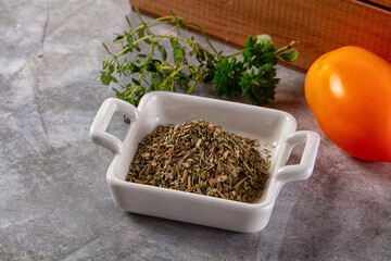 Dry Provance herbs mix seasoning