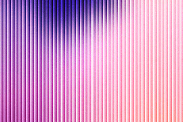 Vertical ribbed glass texture abstract gradient purple pink background wallpaper.