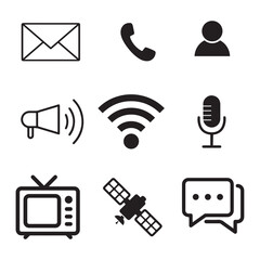 Comunication Icon Sheet