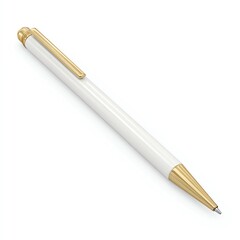 Naklejka premium white pen