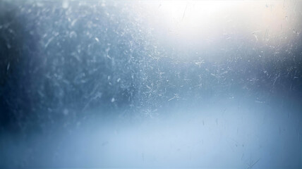 傷のついたガラス